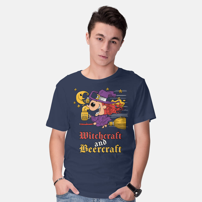 Witchcraft And Beercraft-Mens-Basic-Tee-imisko