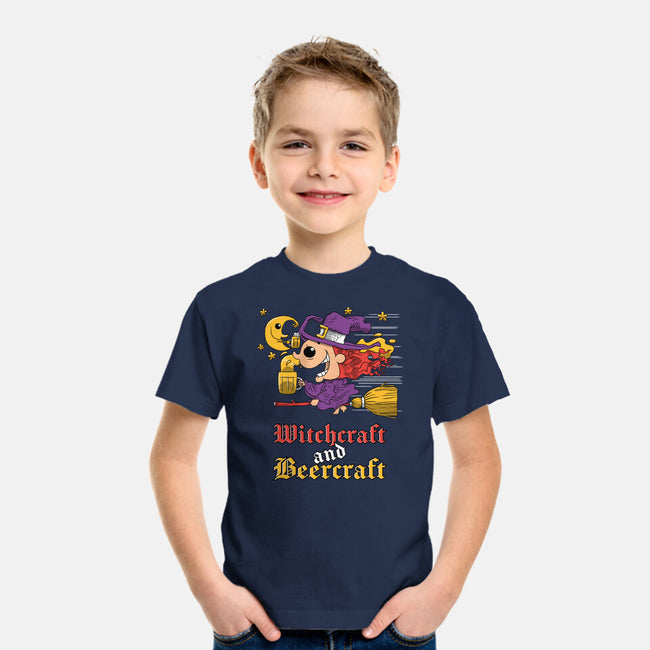 Witchcraft And Beercraft-Youth-Basic-Tee-imisko