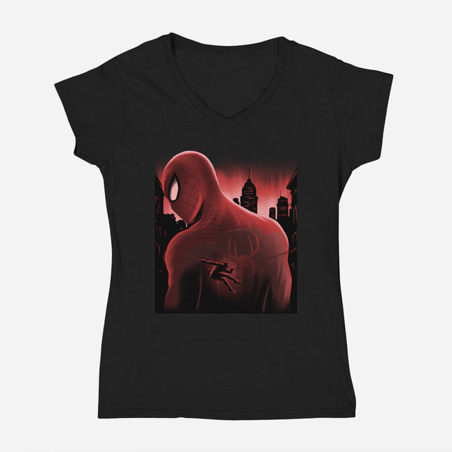 Beyond Amazing-Womens-V-Neck-Tee-rmatix