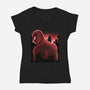Beyond Amazing-Womens-V-Neck-Tee-rmatix