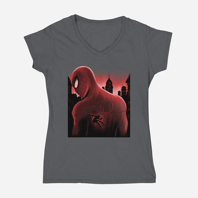 Beyond Amazing-Womens-V-Neck-Tee-rmatix