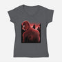 Beyond Amazing-Womens-V-Neck-Tee-rmatix