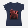 Beyond Amazing-Womens-V-Neck-Tee-rmatix