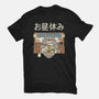 Lunch Break Spirit-Mens-Premium-Tee-GODZILLARGE