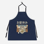 Lunch Break Spirit-Unisex-Kitchen-Apron-GODZILLARGE