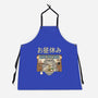 Lunch Break Spirit-Unisex-Kitchen-Apron-GODZILLARGE