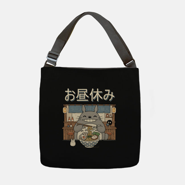 Lunch Break Spirit-None-Adjustable Tote-Bag-GODZILLARGE