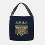 Lunch Break Spirit-None-Adjustable Tote-Bag-GODZILLARGE