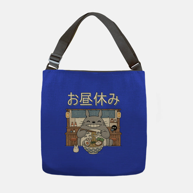 Lunch Break Spirit-None-Adjustable Tote-Bag-GODZILLARGE