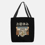 Lunch Break Spirit-None-Basic Tote-Bag-GODZILLARGE