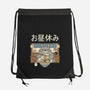 Lunch Break Spirit-None-Drawstring-Bag-GODZILLARGE