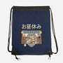 Lunch Break Spirit-None-Drawstring-Bag-GODZILLARGE