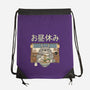 Lunch Break Spirit-None-Drawstring-Bag-GODZILLARGE