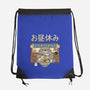 Lunch Break Spirit-None-Drawstring-Bag-GODZILLARGE