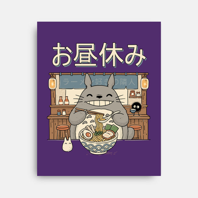 Lunch Break Spirit-None-Stretched-Canvas-GODZILLARGE