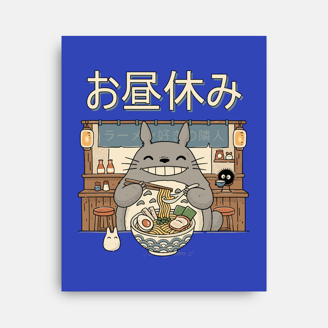 Lunch Break Spirit-None-Stretched-Canvas-GODZILLARGE