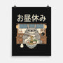 Lunch Break Spirit-None-Matte-Poster-GODZILLARGE