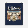 Lunch Break Spirit-None-Matte-Poster-GODZILLARGE