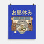 Lunch Break Spirit-None-Matte-Poster-GODZILLARGE