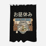 Lunch Break Spirit-None-Polyester-Shower Curtain-GODZILLARGE