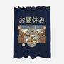 Lunch Break Spirit-None-Polyester-Shower Curtain-GODZILLARGE