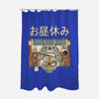 Lunch Break Spirit-None-Polyester-Shower Curtain-GODZILLARGE