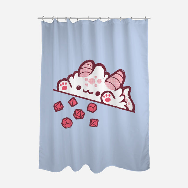 Bongo Cat Dnd-None-Polyester-Shower Curtain-xMorfina