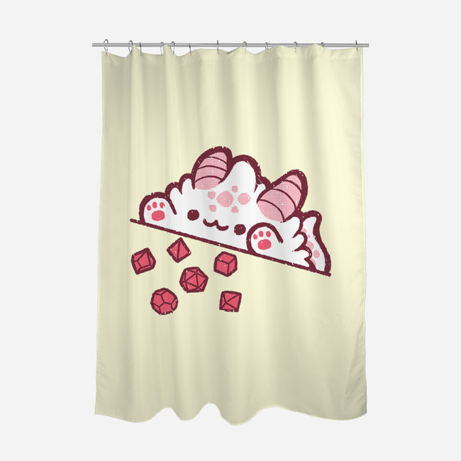 Bongo Cat Dnd-None-Polyester-Shower Curtain-xMorfina