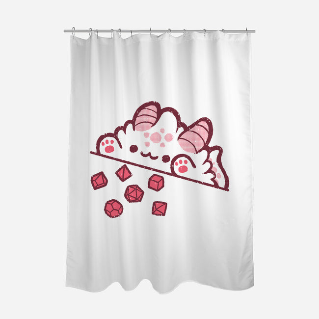 Bongo Cat Dnd-None-Polyester-Shower Curtain-xMorfina