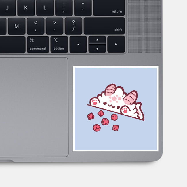 Bongo Cat Dnd-None-Glossy-Sticker-xMorfina