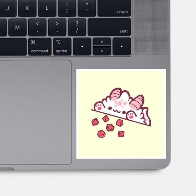 Bongo Cat Dnd-None-Glossy-Sticker-xMorfina