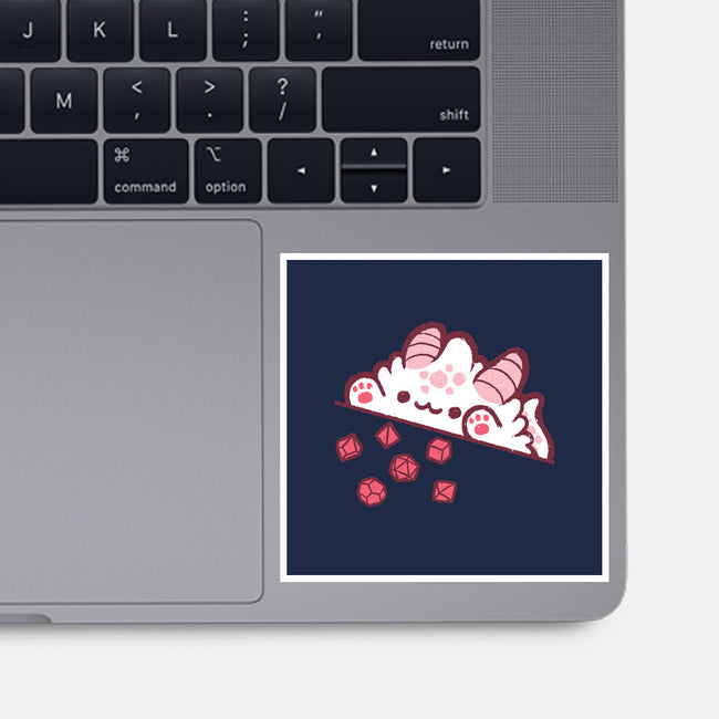 Bongo Cat Dnd-None-Glossy-Sticker-xMorfina