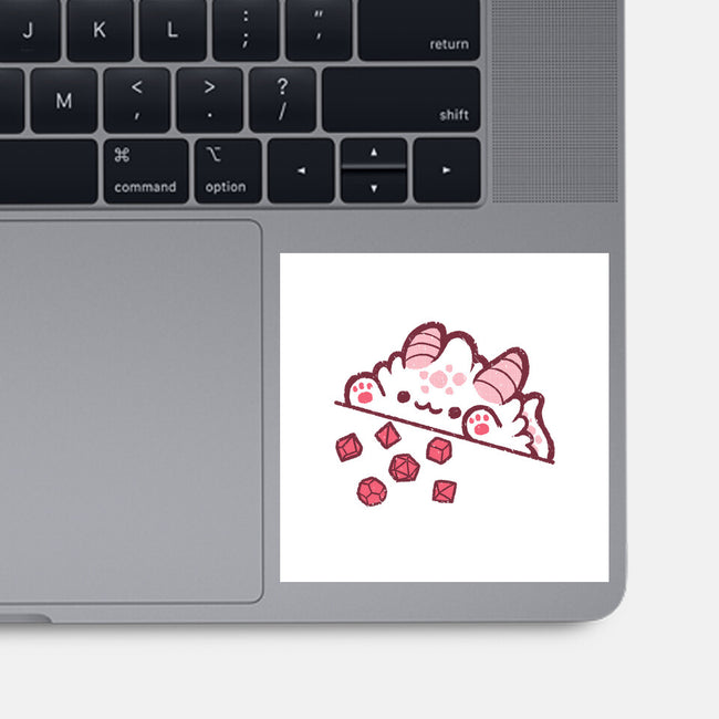 Bongo Cat Dnd-None-Glossy-Sticker-xMorfina