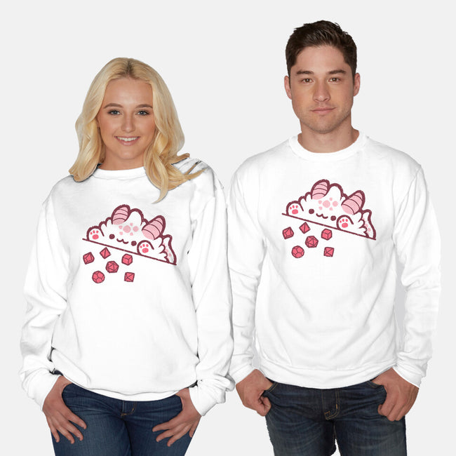 Bongo Cat Dnd-Unisex-Crew Neck-Sweatshirt-xMorfina