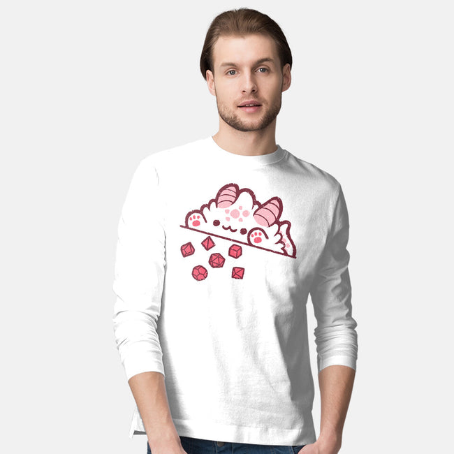Bongo Cat Dnd-Mens-Long Sleeved-Tee-xMorfina