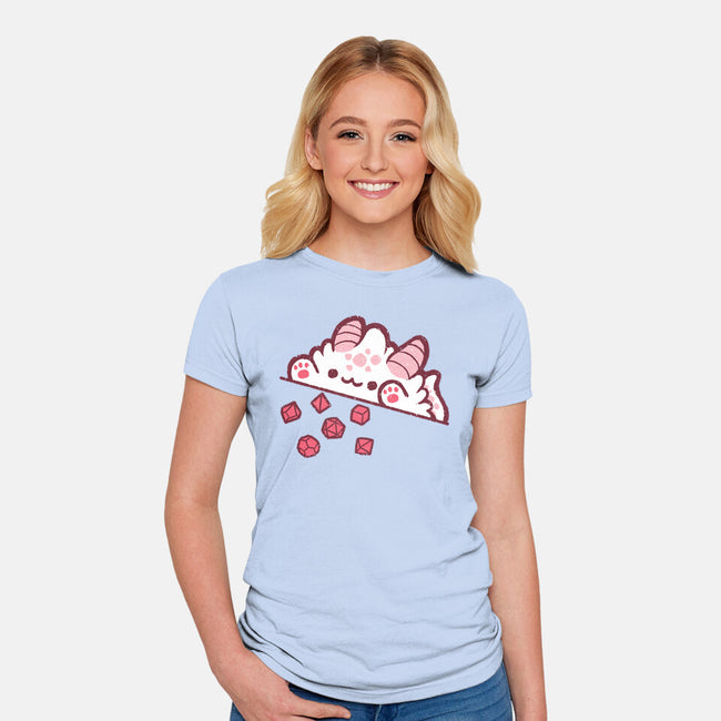 Bongo Cat Dnd-Womens-Fitted-Tee-xMorfina