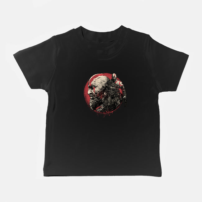 Born Of Chaos And Destruction-Baby-Basic-Tee-glitchygorilla