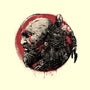 Born Of Chaos And Destruction-Mens-Basic-Tee-glitchygorilla