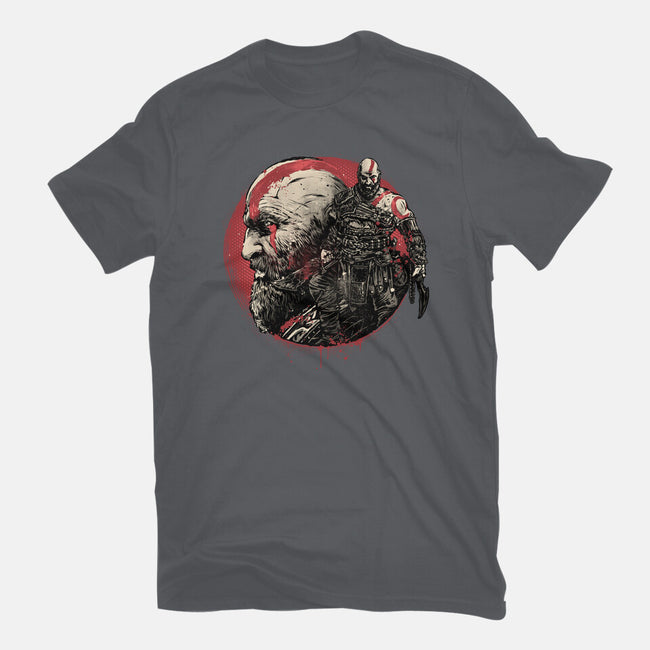 Born Of Chaos And Destruction-Mens-Premium-Tee-glitchygorilla