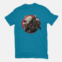 Born Of Chaos And Destruction-Mens-Basic-Tee-glitchygorilla