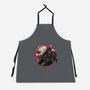 Born Of Chaos And Destruction-Unisex-Kitchen-Apron-glitchygorilla