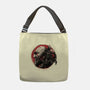 Born Of Chaos And Destruction-None-Adjustable Tote-Bag-glitchygorilla