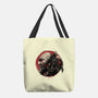 Born Of Chaos And Destruction-None-Basic Tote-Bag-glitchygorilla