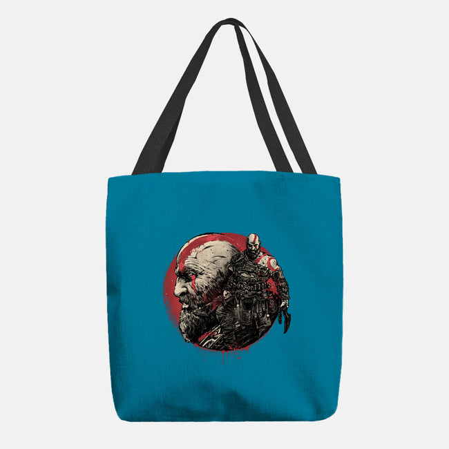 Born Of Chaos And Destruction-None-Basic Tote-Bag-glitchygorilla