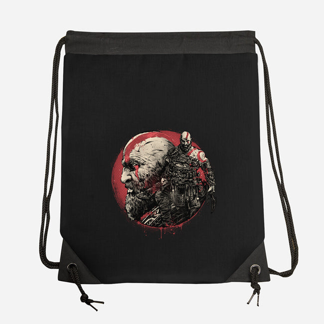 Born Of Chaos And Destruction-None-Drawstring-Bag-glitchygorilla