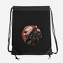 Born Of Chaos And Destruction-None-Drawstring-Bag-glitchygorilla