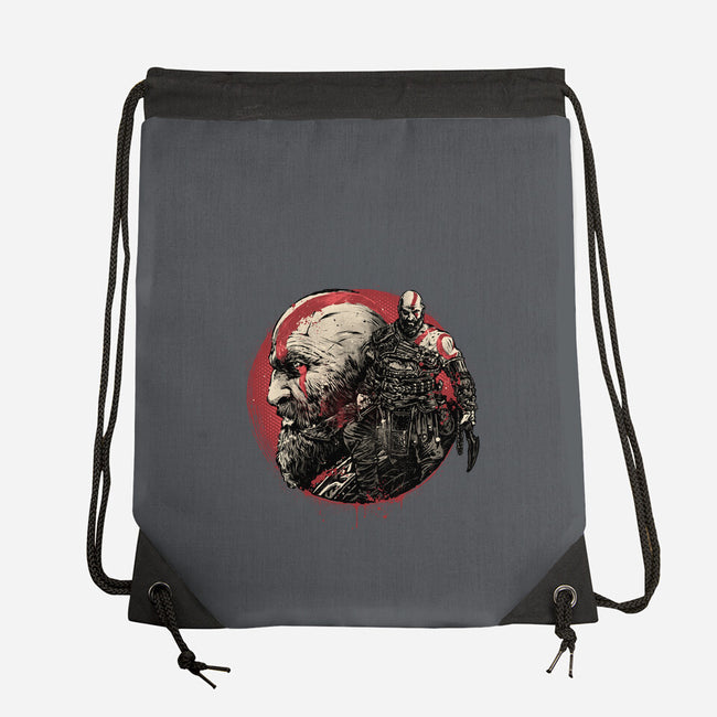 Born Of Chaos And Destruction-None-Drawstring-Bag-glitchygorilla