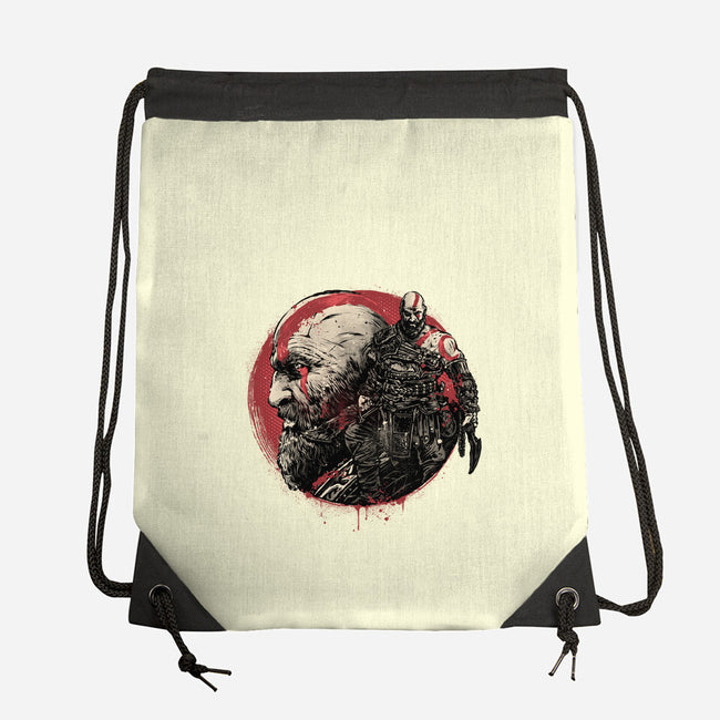 Born Of Chaos And Destruction-None-Drawstring-Bag-glitchygorilla
