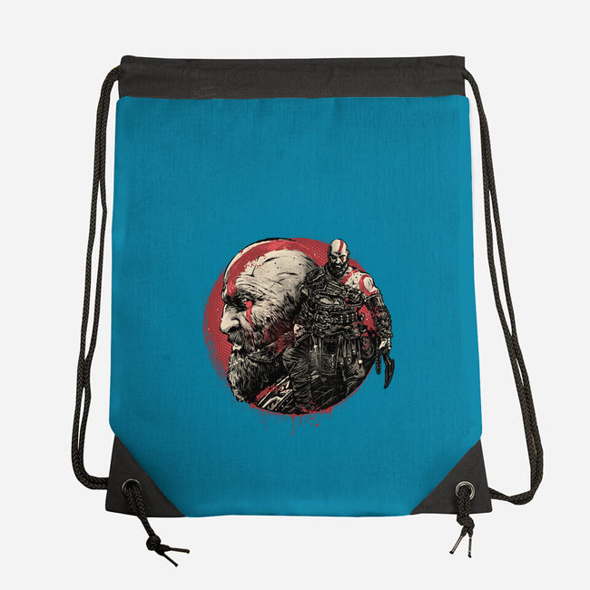 Born Of Chaos And Destruction-None-Drawstring-Bag-glitchygorilla