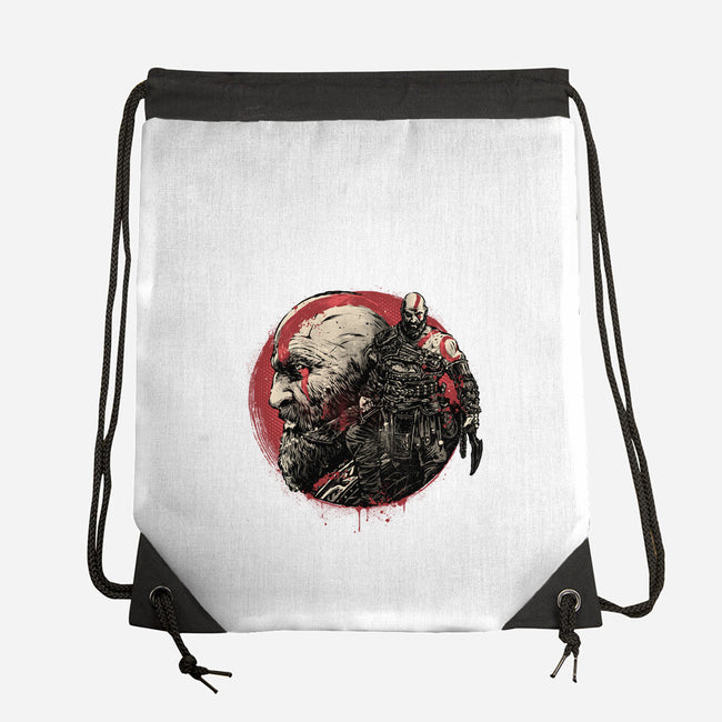 Born Of Chaos And Destruction-None-Drawstring-Bag-glitchygorilla